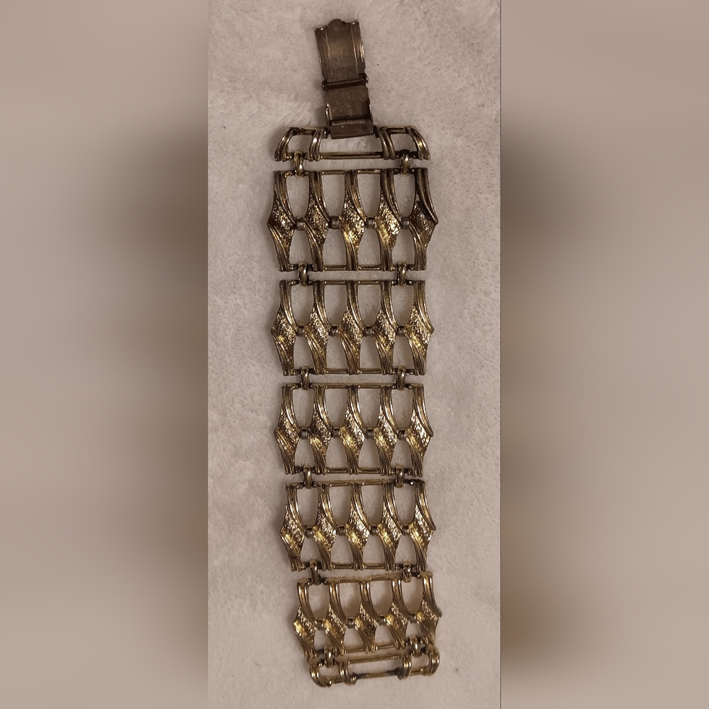 Vintage Coro Gold-Tone Link Bracelet